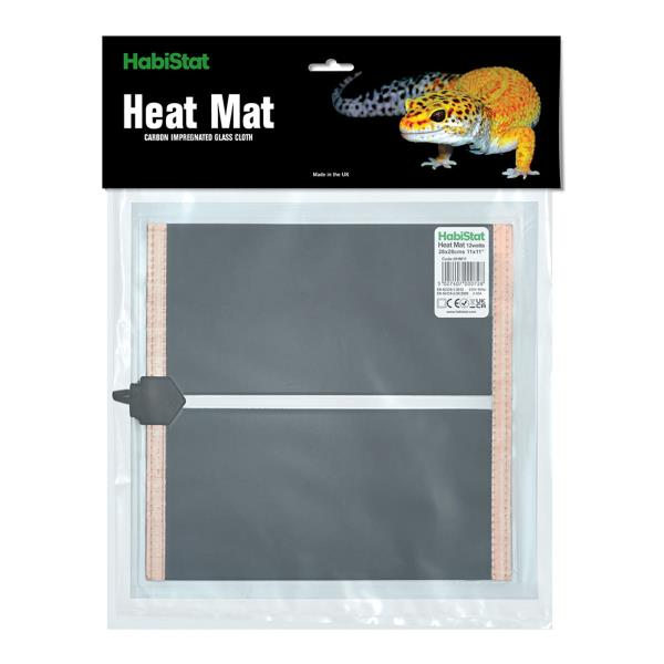 HabiStat Carbon Cloth Heat Mat – 28 x 28cm (12W)