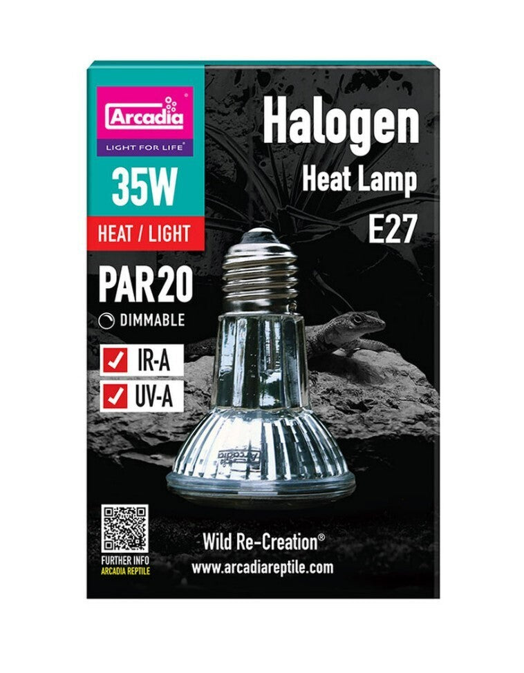 Arcadia Reptile 35w Halogen Flood, 240v E27
