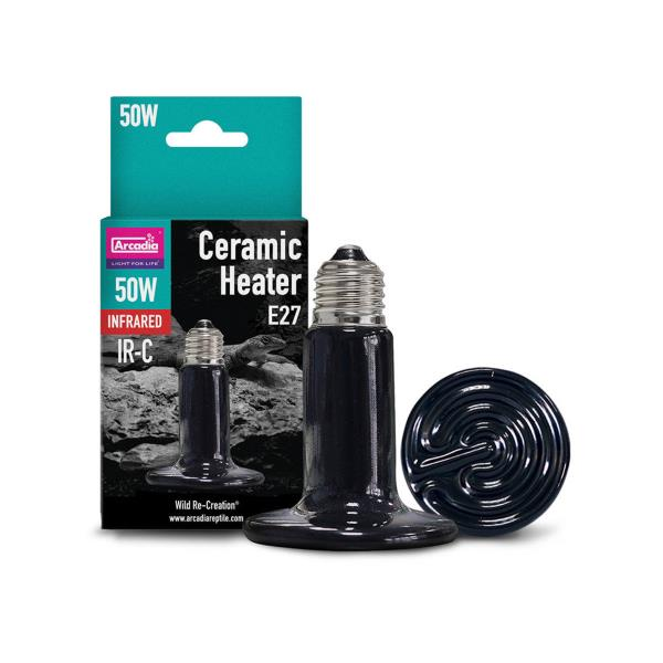 Arcadia Ceramic Heat Emitter – 50W
