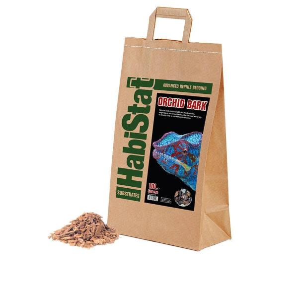 Habistat Orchid Bark Substrate Fine 10ltr
