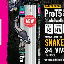 Arcadia ProT5 UVB Kit Max β ShadeDweller 2.5% UVB, 14W