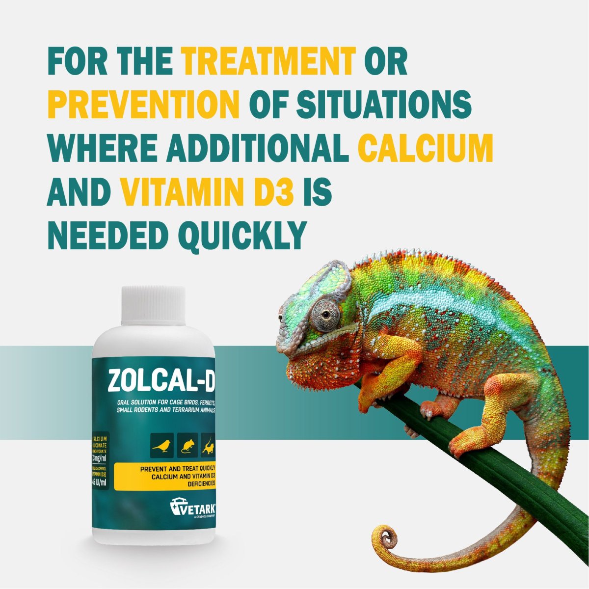 Vetark Zolcal-D β 120ml