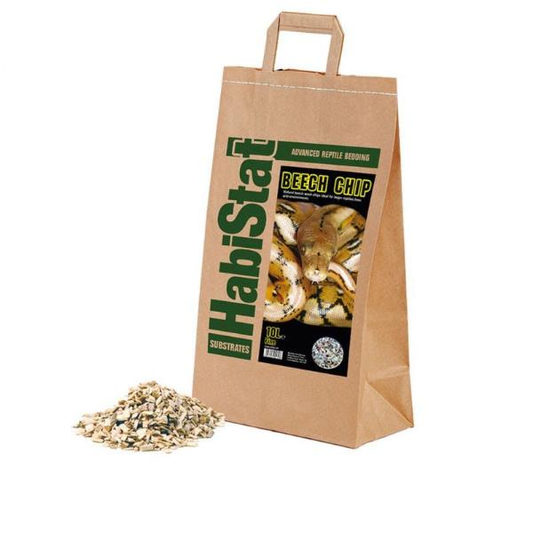 HabiStat Beech Chip Substrate 10ltr