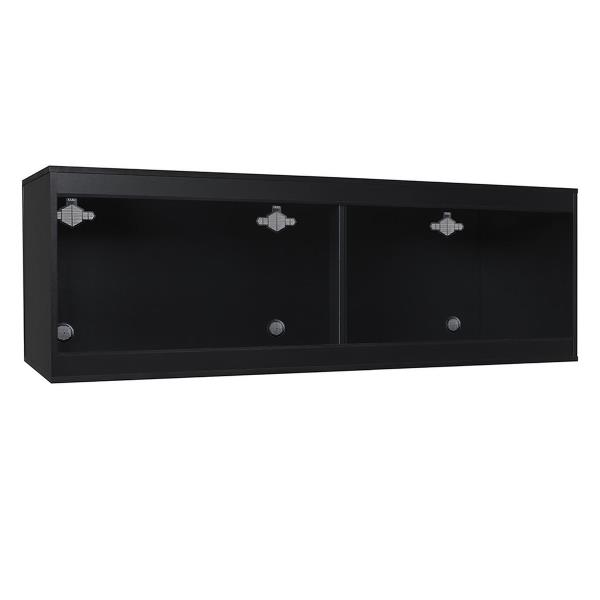 HabiStat Standard Vivarium, L183 x D61 x H61cm, Black