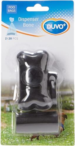 DUVO+ WASTE BAGS DISPENSER BONE ON BLISTER 2x20