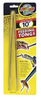 Zoo med stainless steel feeding tongs