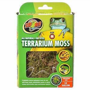 Zoo Med Reptile Terrarium Moss Substrate Medium 1.8L - ZooMed