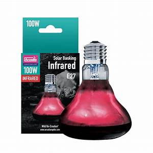 Arcadia Solar Basking Infrared Lamp – 100W (SBR100)