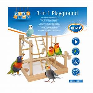 Duvo+ 3in1 Interactive bird playground 38 ? 38 ? 40,5 cm