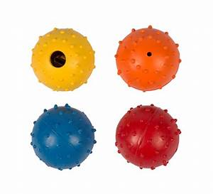 Dogtoy Rubber Dental Ball Mix 5cm mixed colors