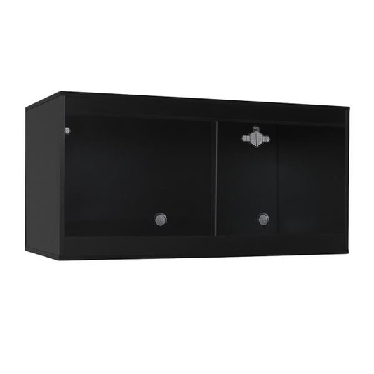 Habistat Standard Vivarium L122 x D61 x H61cm Black