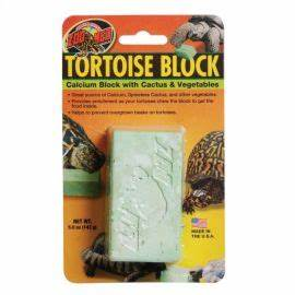 Zoo Med Tortoise Block Calcium Block With Cactus & Vegetables 142g