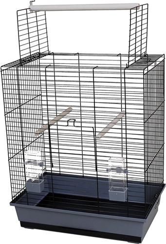Duvo+ Bird Cage Grey/Black for Ara