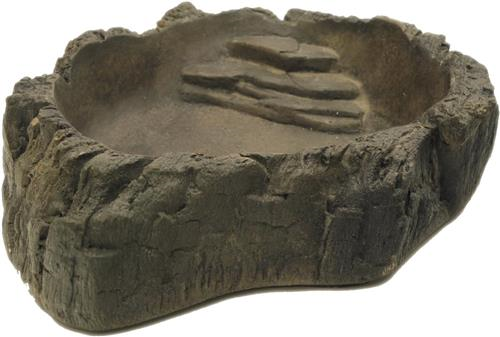 ProRep Terrarium Bowl Wood Large - Reptile Supplies
