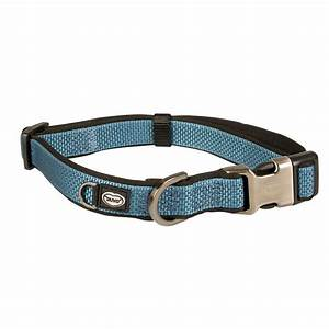 NORTH COLLAR NYLON 20-35cm/15mm petrol - petshome