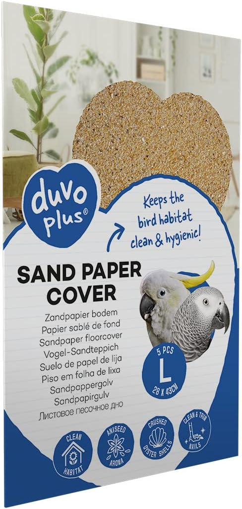 Duvo+ Sand paper cover L 28x43cm 5pcs