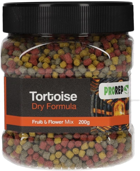 ProRep Tortoise Food | Dry Formula (200g, Fruit & Flower)