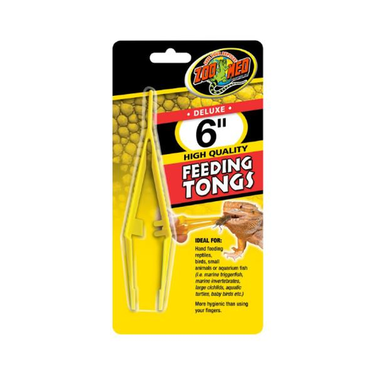Zoo Med 6'' Deluxe Feeding Tongs