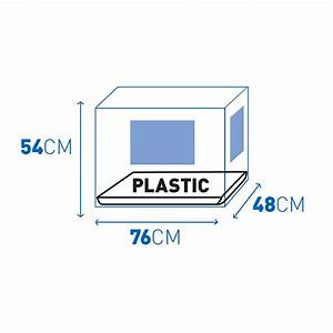 Dog Crate 2Doors Plastic Tray (L)