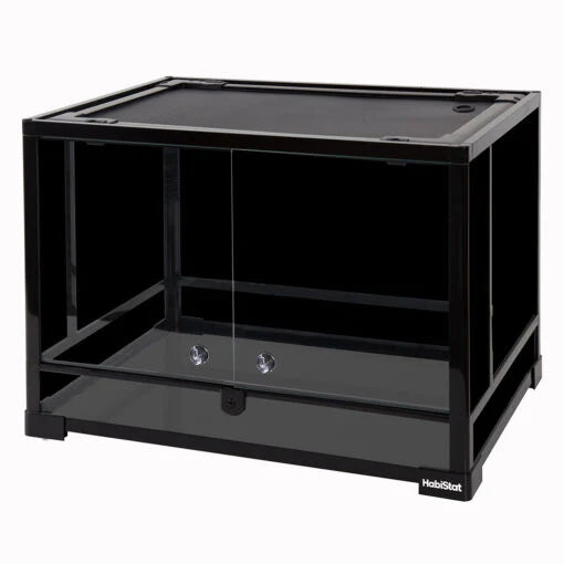 HabiStat Glass Terrarium, 60 x 45 x 90cm (24 x 18 x 36`), Flat-Packed
